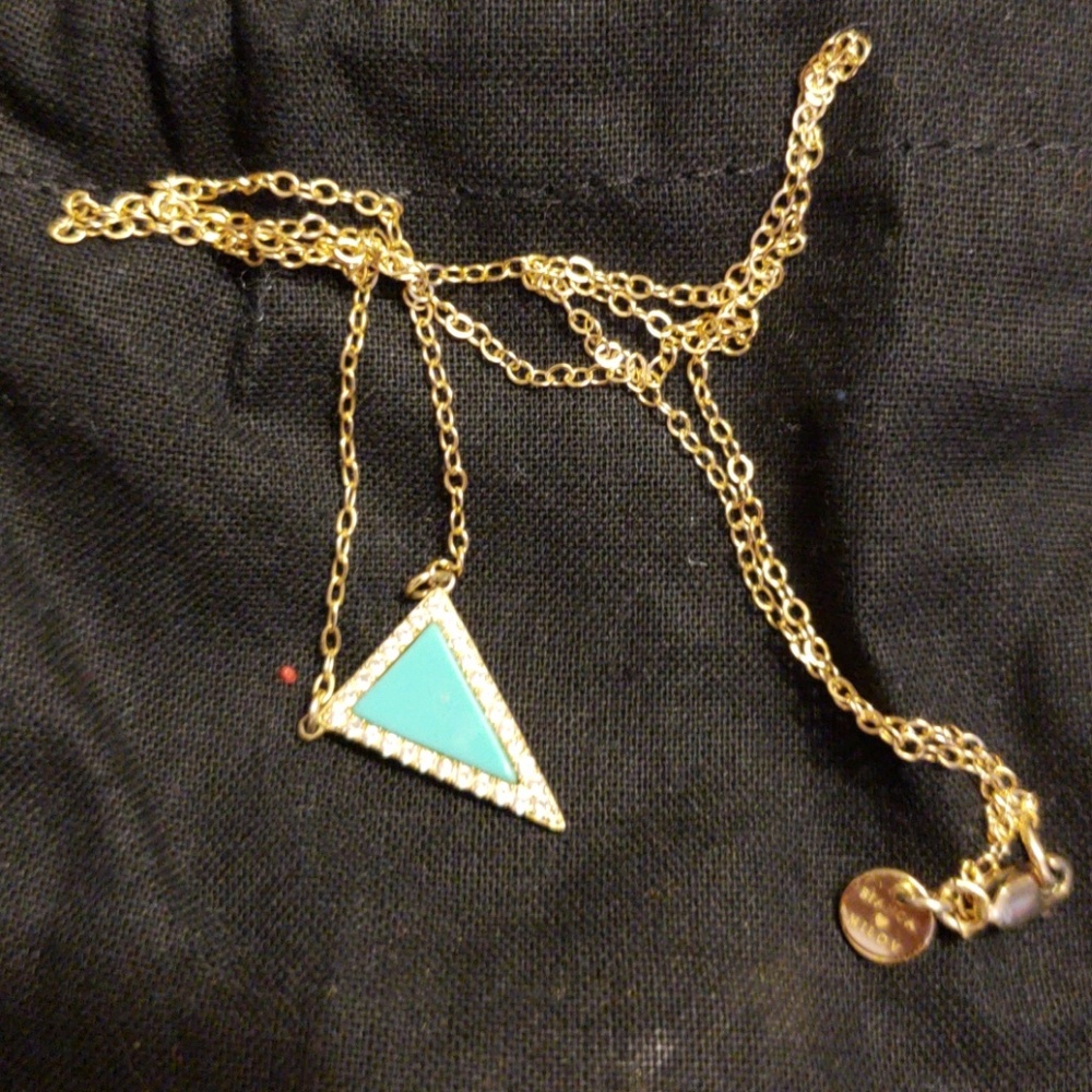 Necklace with turquoise stone